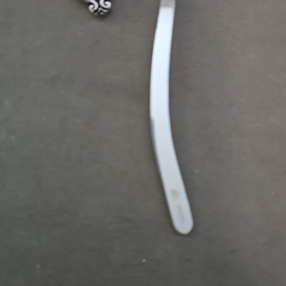 Brighton Blaire Pink Bead Brushed Silver Heart Book Mark - Picture 3 of 5